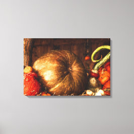 Impressão Em Tela Vida Estática com Pumpkins Digital Oil Painting