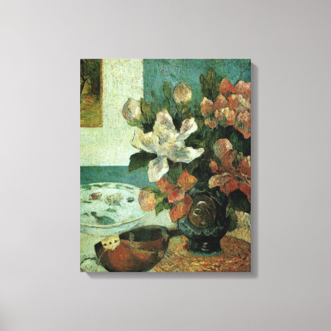 Impressão Em Tela Vida estática de Paul Gauguin (Frente)