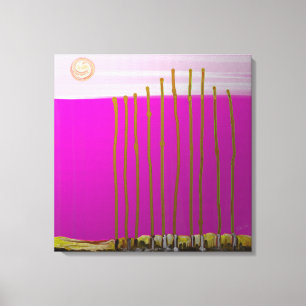 Impressão Em Tela Vida no paraíso