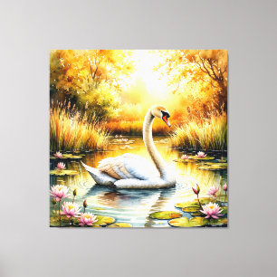 Impressão Em Tela Vidro Elegante em Lata Tranquila