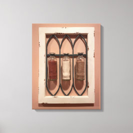 Impressão Em Tela Vidro Garrafas de Parede