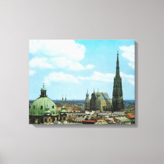 Impressão Em Tela Viena, Catedral de Stephen da Rua, Áustria