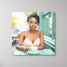 IMPRESSÃO EM TELA VIENNA - LOVE FROM AUSTRIA