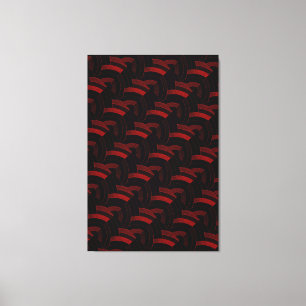 Impressão Em Tela vigas contemporâneas à moda chiques