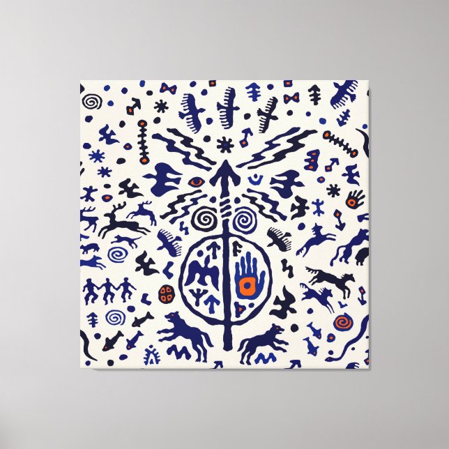 Impressão Em Tela Viking Shaman Ritual Talisman (Frente)