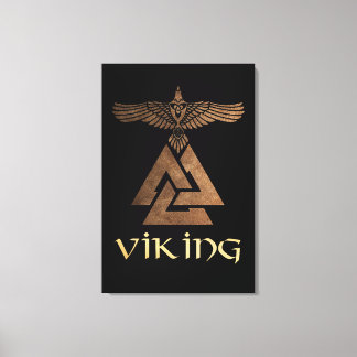 Impressão Em Tela Viking Warrior