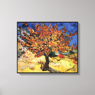 Impressão Em Tela Vincent Van Gogh - A Amoreira Arte Fina
