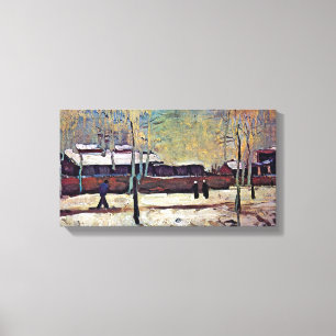 Impressão Em Tela Vincent Van Gogh - A Antiga Estação em Eindhoven