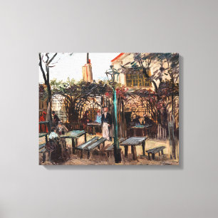 Impressão Em Tela Vincent Van Gogh - A Guinguette em Montmartre