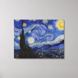 Impressão Em Tela Vincent Van Gogh - A noite de Starry