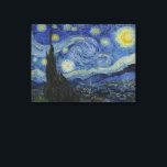 Impressão Em Tela Vincent Van Gogh, A Noite Estrelada<br><div class="desc">Vincent Van Gogh - A Noite Estrelada, 1889.</div>