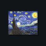 Impressão Em Tela Vincent Van Gogh - A Noite Estrelada Extra Grande<br><div class="desc">Vincent Van Gogh é a Noite Estrelada. Petróleo na canvas de 1889, Starry Night foi pintado enquanto Van Gogh estava no asilo em Santo-Remy, França, e é considerado uma de suas maiores obras-primas. Embora seja uma cena noturna, foi pintada durante o dia e representa a vista da janela no quarto...</div>