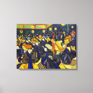 Impressão Em Tela Vincent van Gogh - A Sala de Dança em Arles
