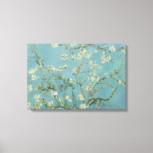 Impressão Em Tela Vincent van Gogh - Almond Blossom (Frente)