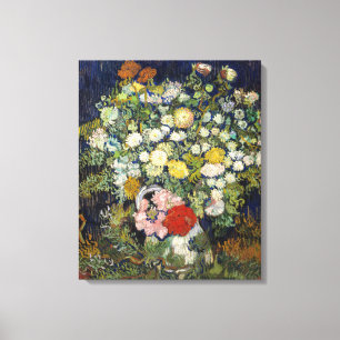 Impressão Em Tela Vincent van Gogh - Buquê de Flores em um Vaso