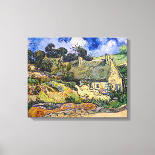 Impressão Em Tela Vincent Van Gogh - Cabanas de Cordeville