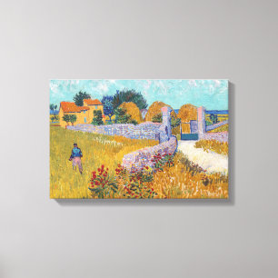 Impressão Em Tela Vincent van Gogh - Casa de Fazenda em Provença