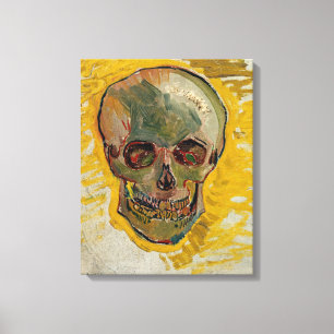 Impressão Em Tela Vincent van Gogh - Caveira 1887 #2
