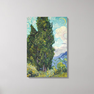 Impressão Em Tela Vincent van Gogh - Cyprestes