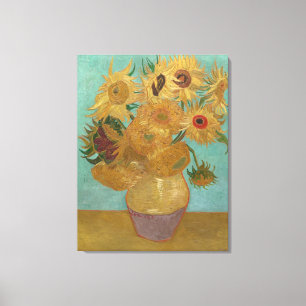 Impressão Em Tela Vincent Van Gogh - Girassóis