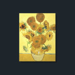 Impressão Em Tela Vincent van Gogh | Girassóis, 1888<br><div class="desc">Girassóis,  1888 | por Vincent van Gogh | Art Location: National Gallery,  London,  Reino Unido | Artista neerlandês | Número de recolha de imagens: BAL970</div>