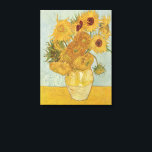 Impressão Em Tela Vincent Van Gogh - Girassóis, 3ª versão<br><div class="desc">Vincent Van Gogh - Girassóis,  Sonnenblumen,  terceira versão,  1888.</div>