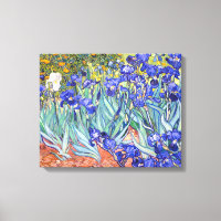 Vincent Van Gogh Irises Floral Vintage Fine Art