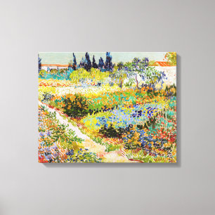 Impressão Em Tela Vincent van Gogh - Jardim de Arles
