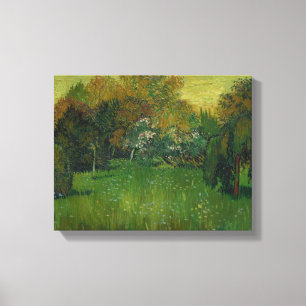 Impressão Em Tela Vincent van Gogh - Jardim do Poeta
