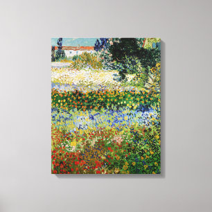 Impressão Em Tela Vincent van Gogh - Jardim Florido