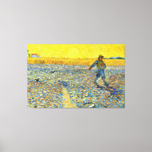 Impressão Em Tela Vincent van Gogh - O chuveiro no Sunset