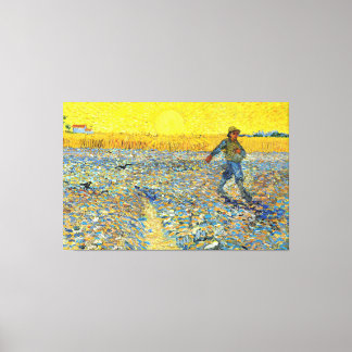 Impressão Em Tela Vincent van Gogh - O chuveiro no Sunset
