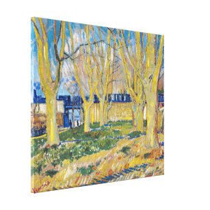 Impressão Em Tela Vincent van Gogh - O Comboio Azul