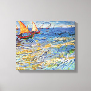 Impressão Em Tela Vincent Van Gogh - O Mar Em Saintes Maries