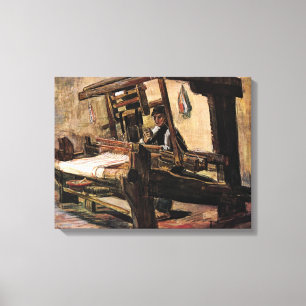 Impressão Em Tela Vincent Van Gogh – O Tecelão - Arte Refinada