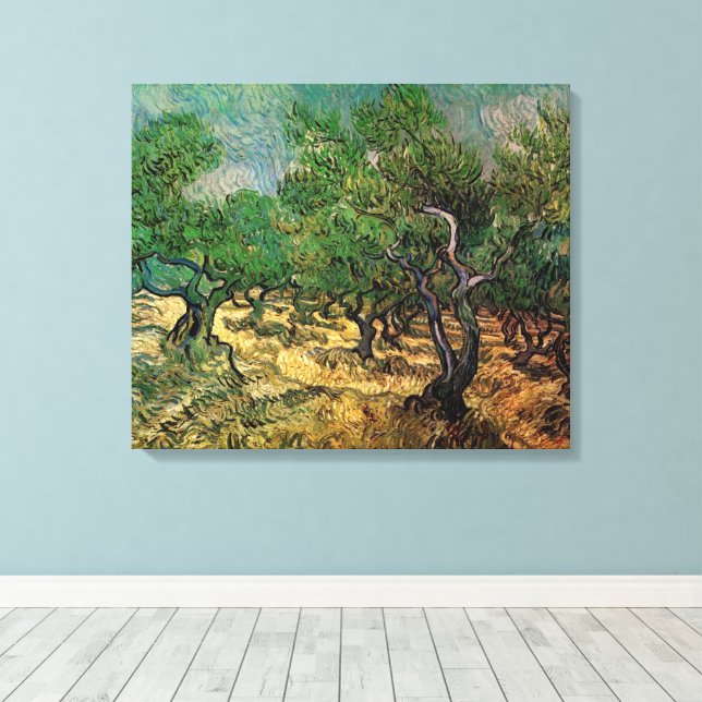 Impressão Em Tela Vincent van Gogh - Olival (Insitu(piso de madeira))