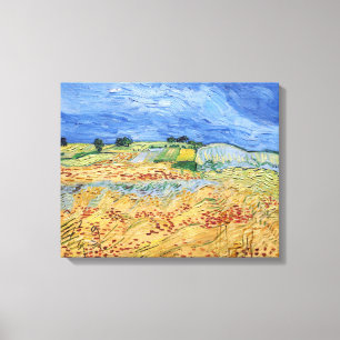 Impressão Em Tela Vincent van Gogh - Os campos / Planície em Auvers