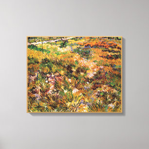 Impressão Em Tela Vincent Van Gogh - Prado no Jardim Arte Fino