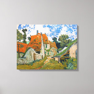 Impressão Em Tela Vincent van Gogh - Rua Auvers-sur-Oise