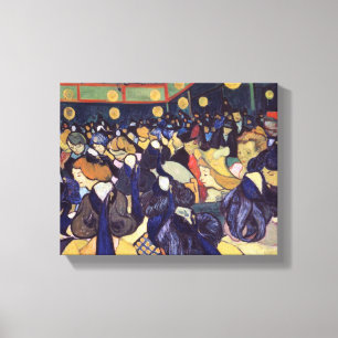 Impressão Em Tela Vincent Van Gogh - Salão de Dança em Arles