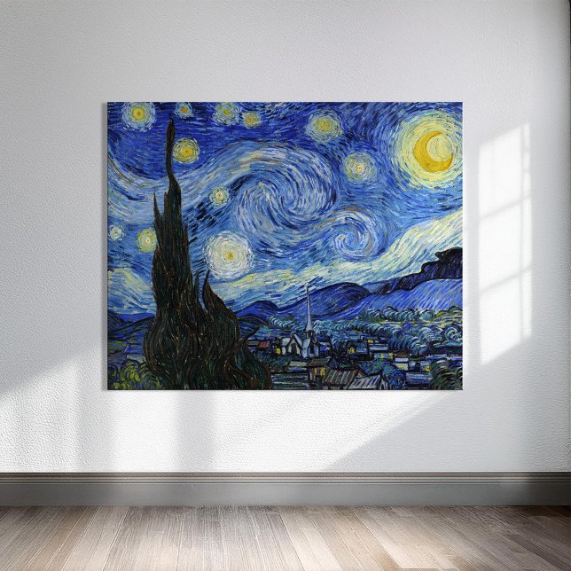 Impressão Em Tela Vincent Van Gogh Starry Night (Criador carregado)