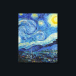 Impressão Em Tela Vincent Van Gogh Starry Night Vintage Fine Art<br><div class="desc">Vincent Van Gogh Starry Night Vintage Fine Art Canvas</div>