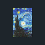 Impressão Em Tela Vincent Van Gogh Starry Night Vintage Fine Art<br><div class="desc">Vincent Van Gogh Starry Night Vintage Fine Art Canvas</div>