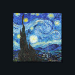 Impressão Em Tela Vincent Van Gogh Starry Night Vintage Fine Art<br><div class="desc">Vincent Van Gogh Starry Night Vintage Fine Art Canvas</div>