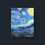 Impressão Em Tela Vincent Van Gogh Starry Night Vintage Fine Art<br><div class="desc">Vincent Van Gogh Starry Night Vintage Fine Art Canvas</div>