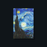 Impressão Em Tela Vincent Van Gogh Starry Night Vintage Fine Art<br><div class="desc">Vincent Van Gogh Starry Night Vintage Fine Art Canvas</div>