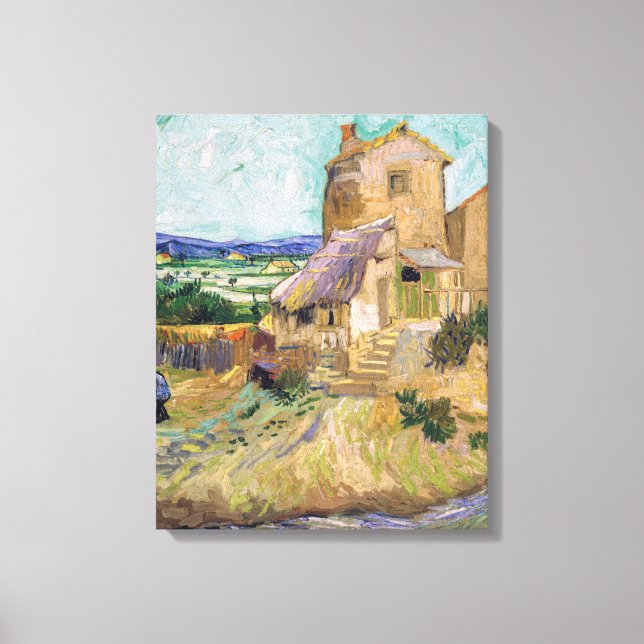 Impressão Em Tela Vincent van Gogh - The Old Mill (Frente)