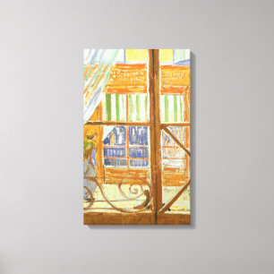 Impressão Em Tela Vincent van Gogh - Uma Janela Compre do Carniceiro