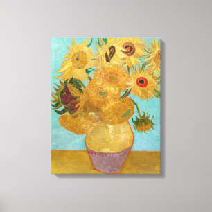 Impressão Em Tela Vincent Van Gogh - Vase com Doze Girassóis