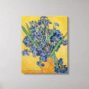 Impressão Em Tela Vincent van Gogh - Vaso com Íris